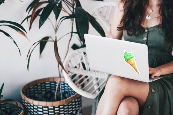Watercolor Ice-cream Clip Art Bundle