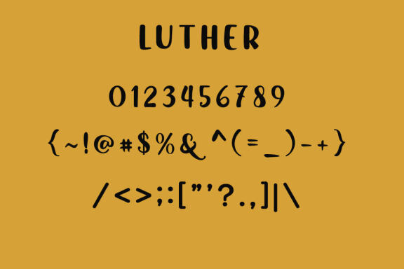 Luther Cute Sans Serif FREE Display Font