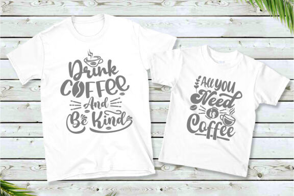Coffee Quotes Bundle SVG, EPS, DXF, PNG