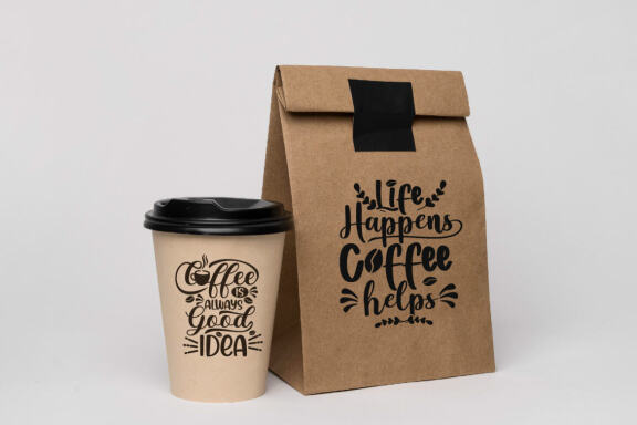 Coffee Quotes Bundle SVG, EPS, DXF, PNG
