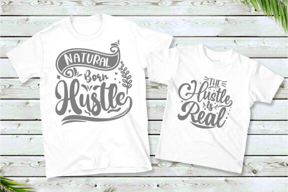 Hustle Quote SVG, Hustle SVG | EPS, SVG, PNG, DXF