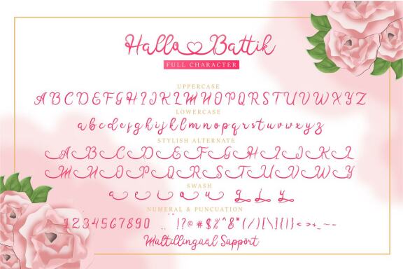 Hallo Betty a lovely font