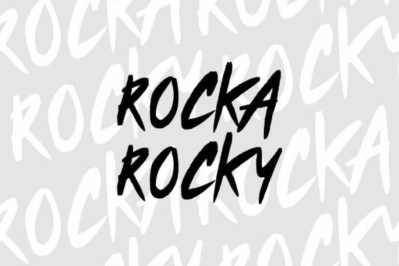 Zampah Brush Font