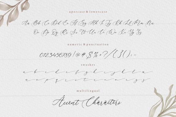 Beautica Beautiful Calligraphy Font