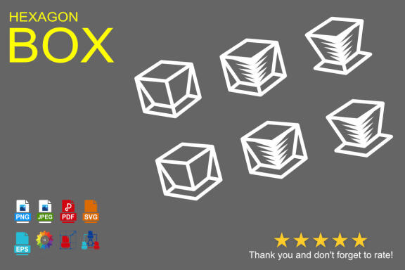 HEXAGON BOX - Free Vector