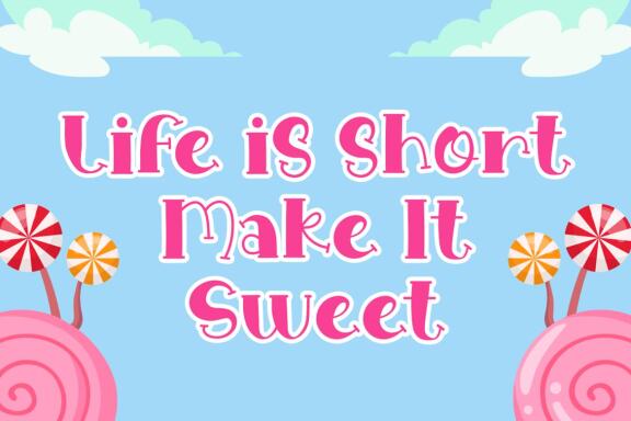 Rainy Candy - Christmas Font