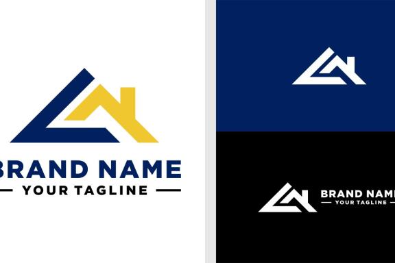 LETTER LOGO HOME ROOF REAL ESTATE EDITABLE