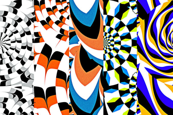 Abstract Backgrounds 12 - Eye Illusions