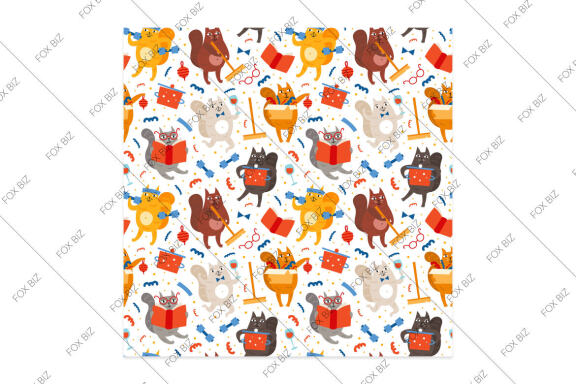 Funny Domestic Cats - FREE Pattern