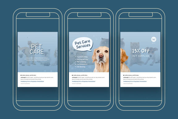 Dogs Pet Puzzle Instagram | Free CANVA Template 