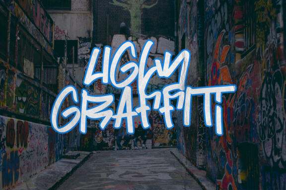 Street Power - Graffiti Font