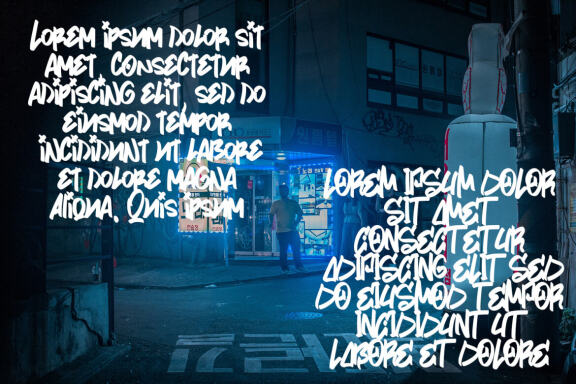Street Art - Street Typeface