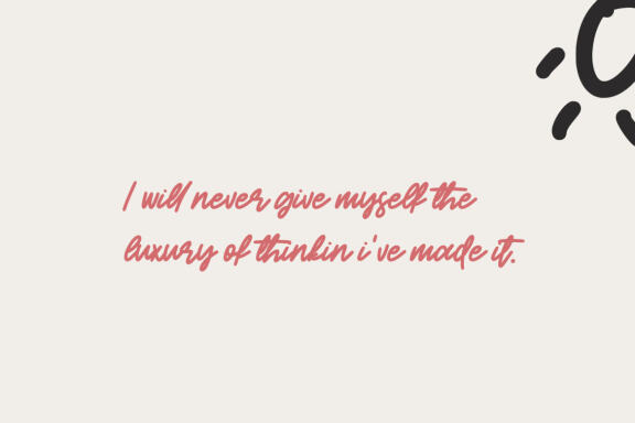 Short Message - Handwritten Font