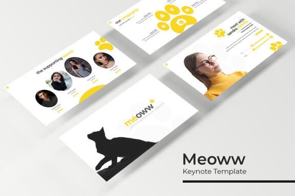 Meoww Keynote Template