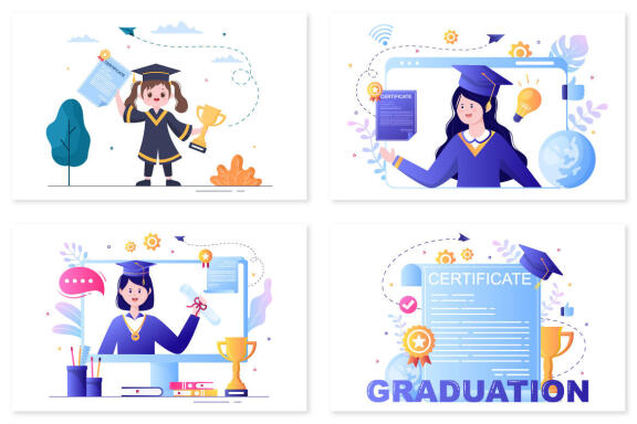 15 Certificate Document Illustration