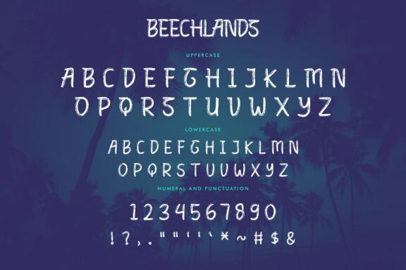 Beechlands - Free Font