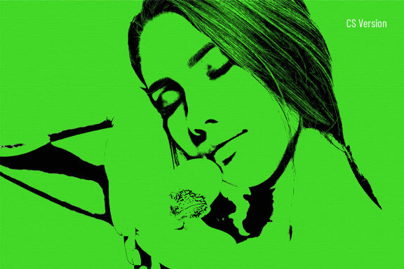 Tracing Portrait Photoshop Action