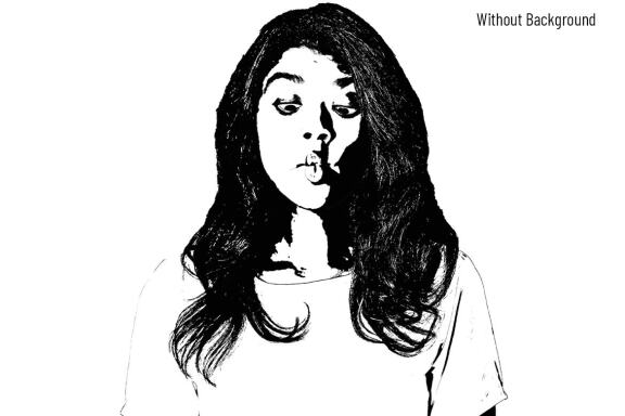 Tracing Portrait Photoshop Action