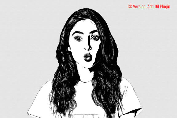 Tracing Portrait Photoshop Action