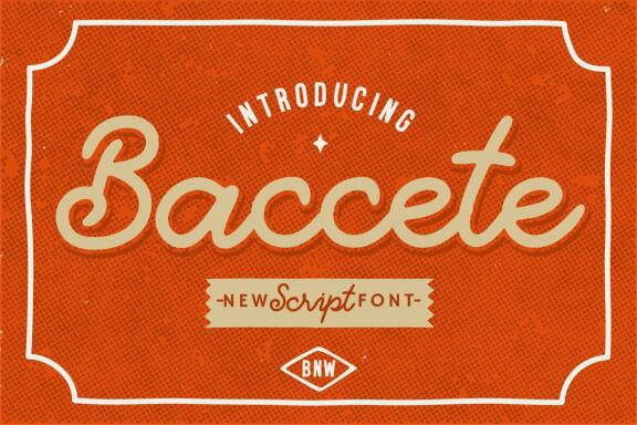 Baccete - new script