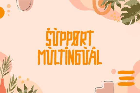 High Dream - Cute Display Font
