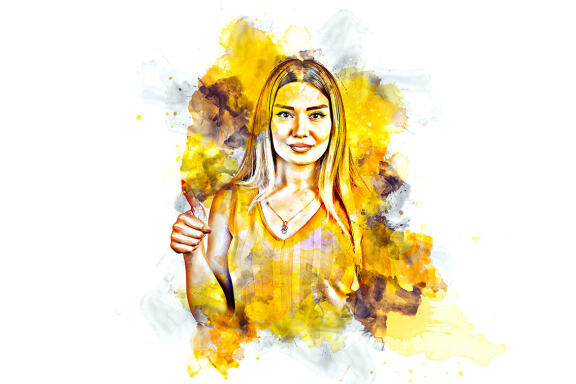 Artistic Portrait FREE Photoshop Action