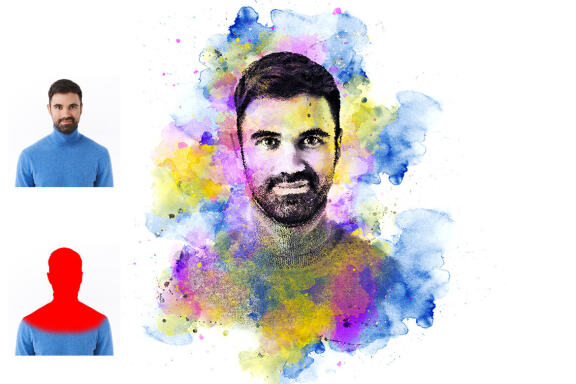 Artistic Portrait FREE Photoshop Action
