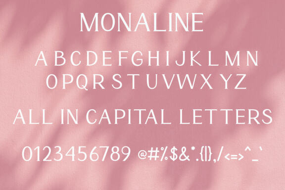 Monaline FREE Modern Serif