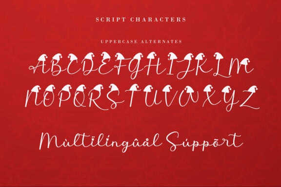 Cute Christmas Monogram