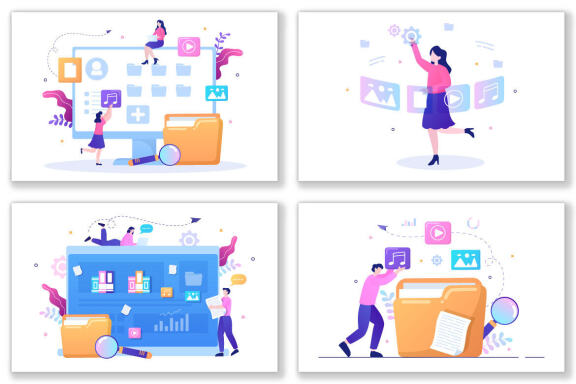 10 File Management System and Information Illustration
