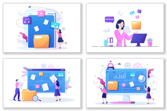 10 File Management System and Information Illustration