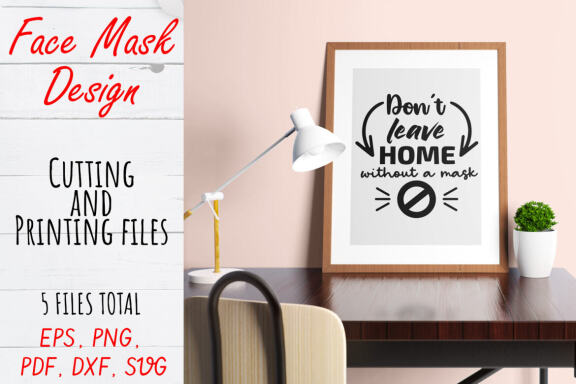 Face Mask SVG Bundle. Face Mask Quote PNG, JPEG, PDF, SVG, DXF files.