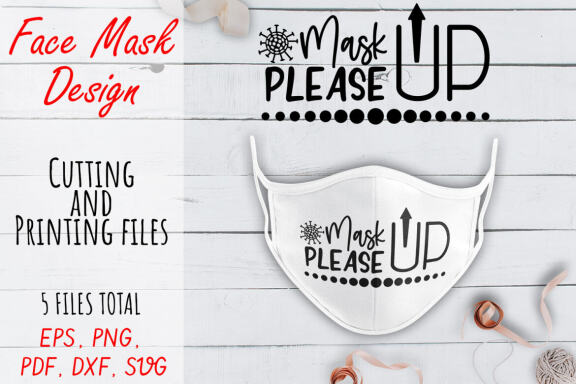 Face Mask SVG Bundle. Face Mask Quote PNG, JPEG, PDF, SVG, DXF files.
