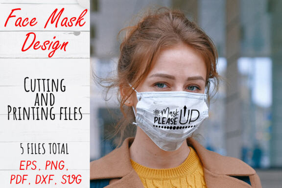 Face Mask SVG Bundle. Face Mask Quote PNG, JPEG, PDF, SVG, DXF files.