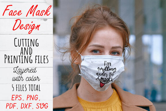 Face Mask SVG Bundle. Face Mask Quote PNG, JPEG, PDF, SVG, DXF files.
