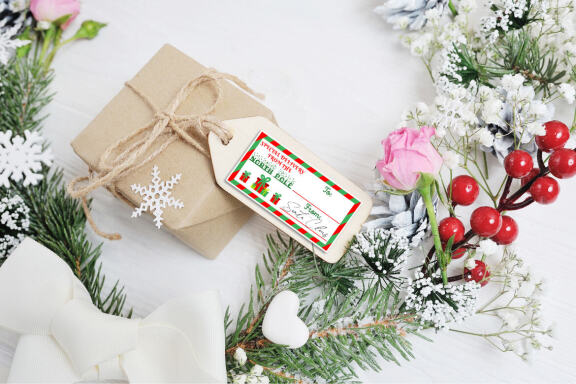 Christmas Delivery Gift Stickers Bundle.