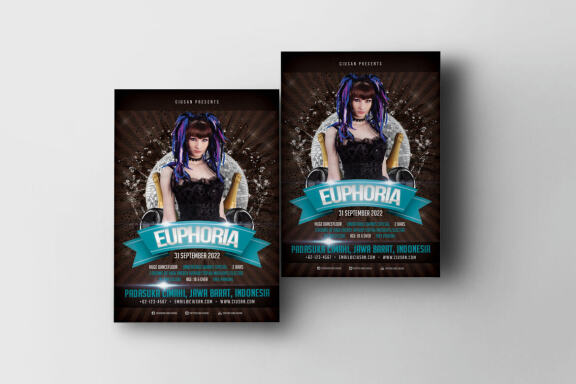 Euphoria Flyer Template