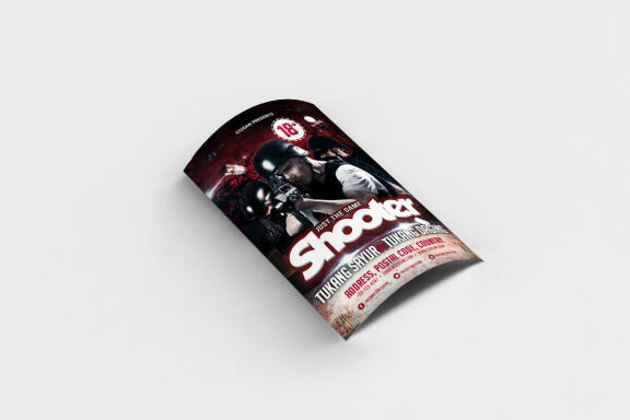 Shooter FREE Flyer Template