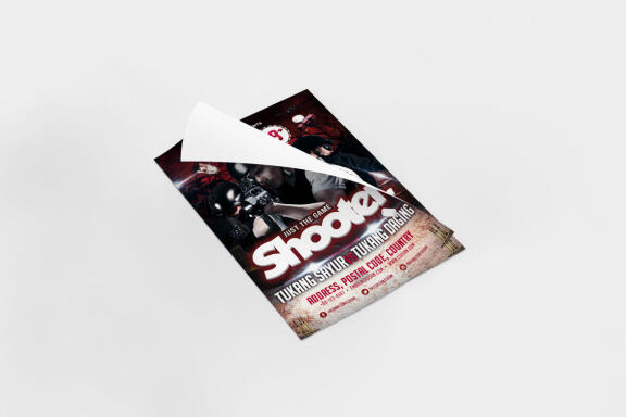 Shooter FREE Flyer Template