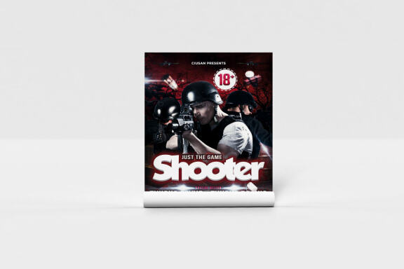 Shooter FREE Flyer Template