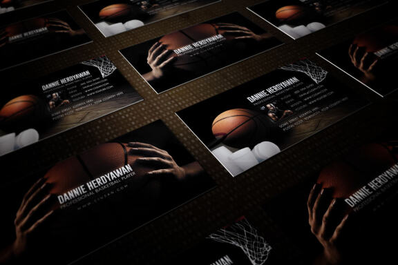 Basketball Business Card Vol. 02