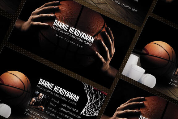 Basketball Business Card Vol. 02