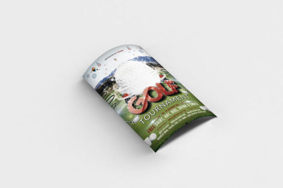 Golf Tournament FREE Flyer Template