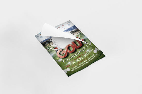 Golf Tournament FREE Flyer Template
