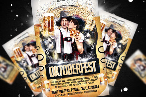 Oktoberfest Flyer Template 7