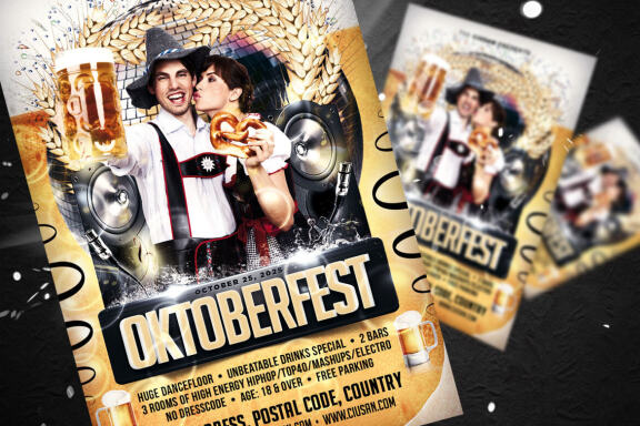 Oktoberfest Flyer Template 7
