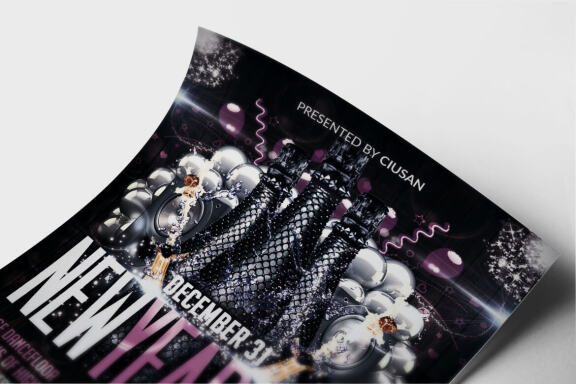 New Year Eve Flyer Template 2