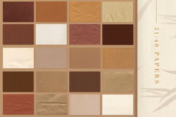 Creamy Paper Collection