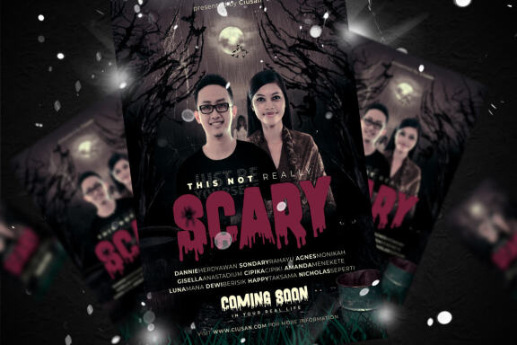 This Not Really Scary Flyer Template