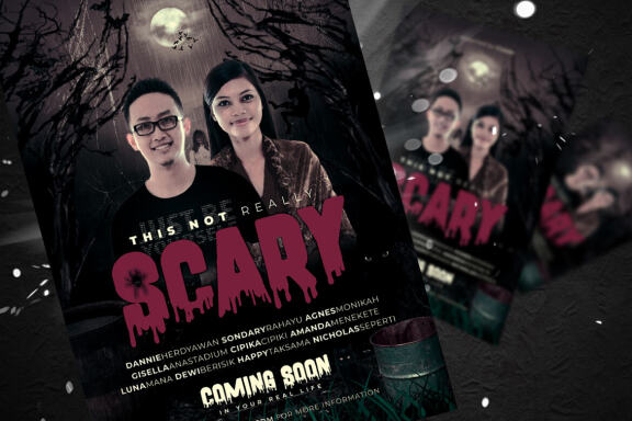 This Not Really Scary Flyer Template